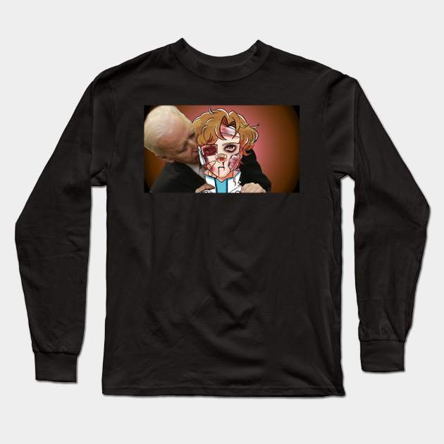 Sniffed by Biden! Long Sleeve T-Shirt by Manic